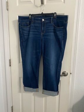 torrid Dark Blue Cropped Jeans